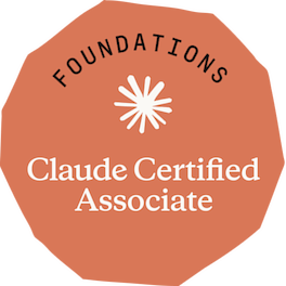 Official Claude Certified Associate – Foundations badge